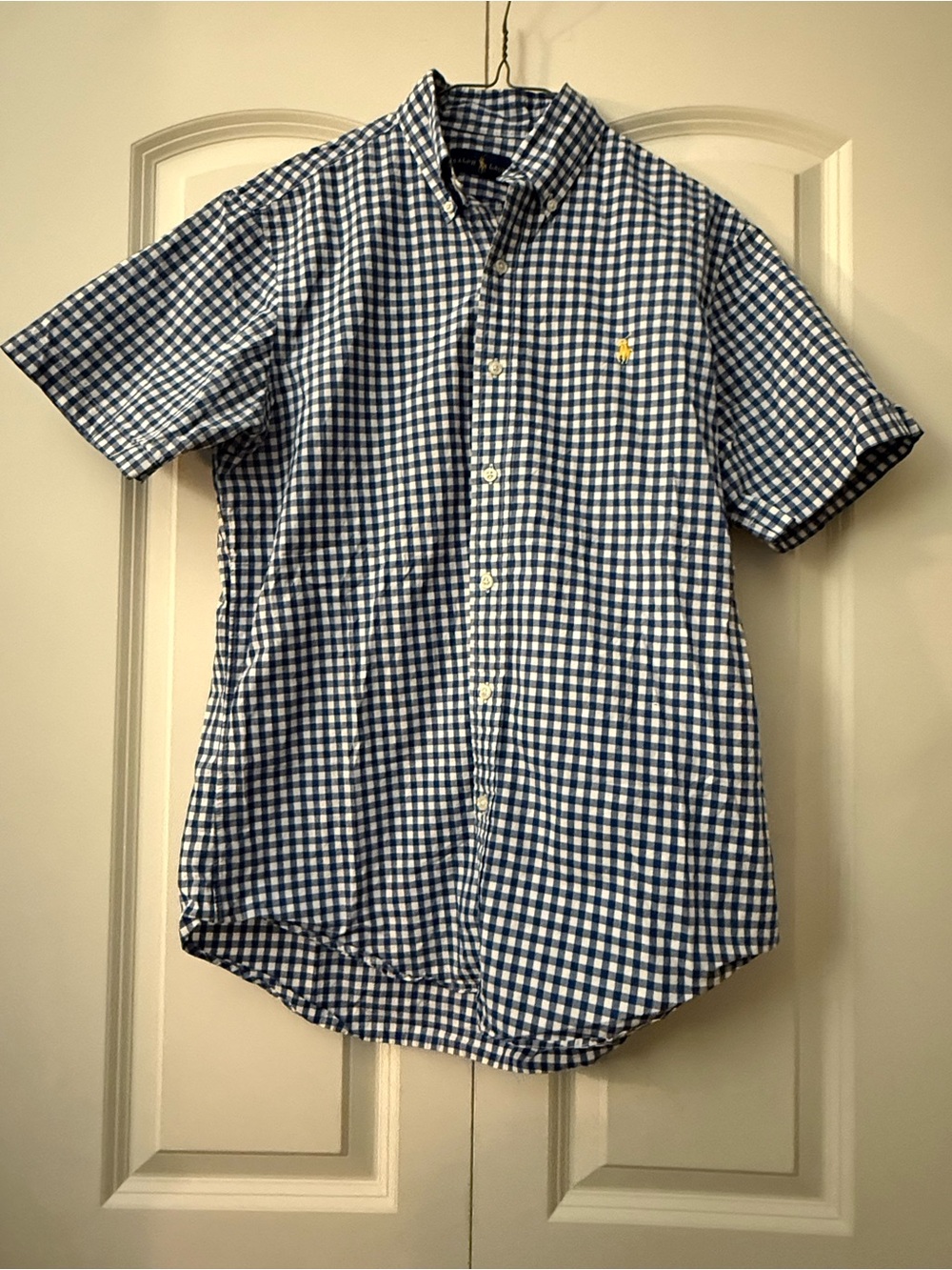 💜Polo Ralph Lauren Gingham Button-Down Shirts | Size S